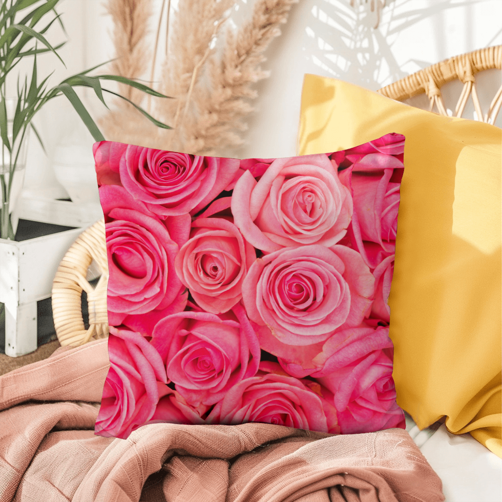 Pink Rose Indoor/Outdoor Pillow