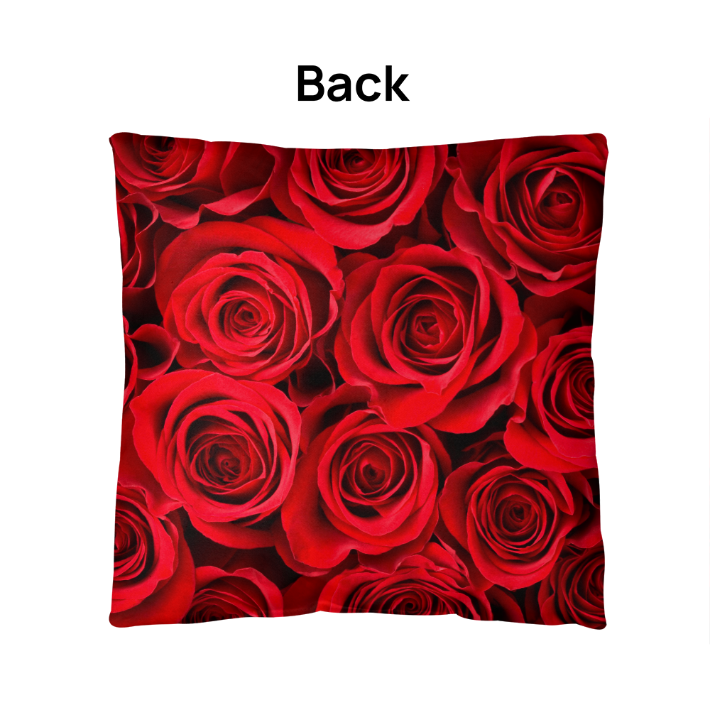 Red Rose Indoor/Outdoor Pillow