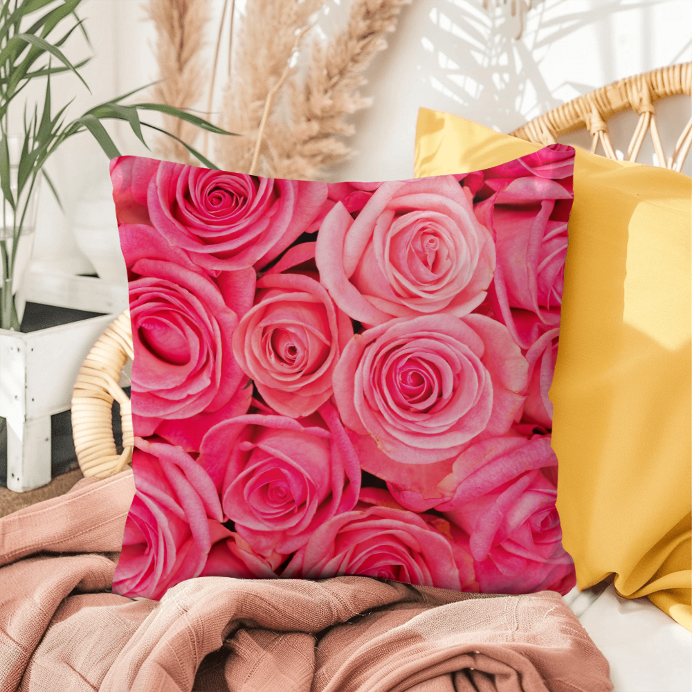 Pink Rose Indoor/Outdoor Pillow