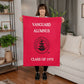 Douglass College Vanguard Alumnus Mink Touch Fleece Blanket Throw - Class of 1975