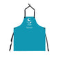 Chef Samuel - Aqua Personalized - Chef Split Initial Apron