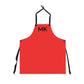 Personalized Initial Bar/Workshop Apron - Red