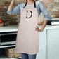 Personalized Pink Flowers Apron - Dawn