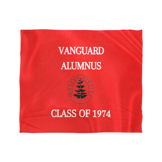 Douglass College Vangaurd Mink Touch Blanket