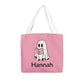 Custom Name Halloween Cute Ghost Trick or Treat Bag