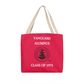 Douglass College Vanguard Alumnus Red Classic Tote Bag - Class of 1975