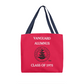 Douglass College Vanguard Alumnus Red Classic Tote Bag - Class of 1975