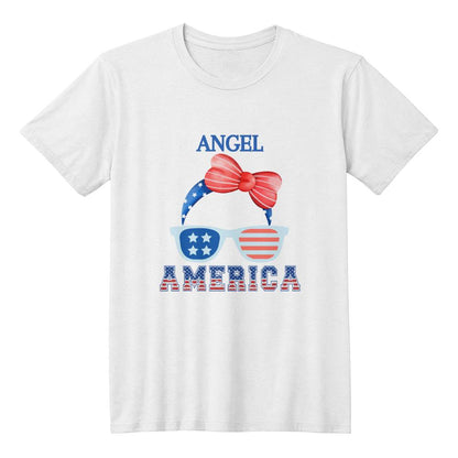 Personalized Ladies Fun Patriotic T-Shirt