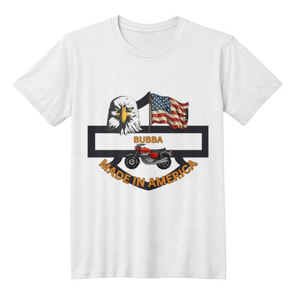 Personalized Men's Made In America T-Shirt