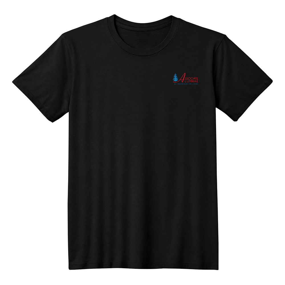 AADC Logo -  Bella + Canvas Pocket Logo, Short Sleeve Black Tee shirt