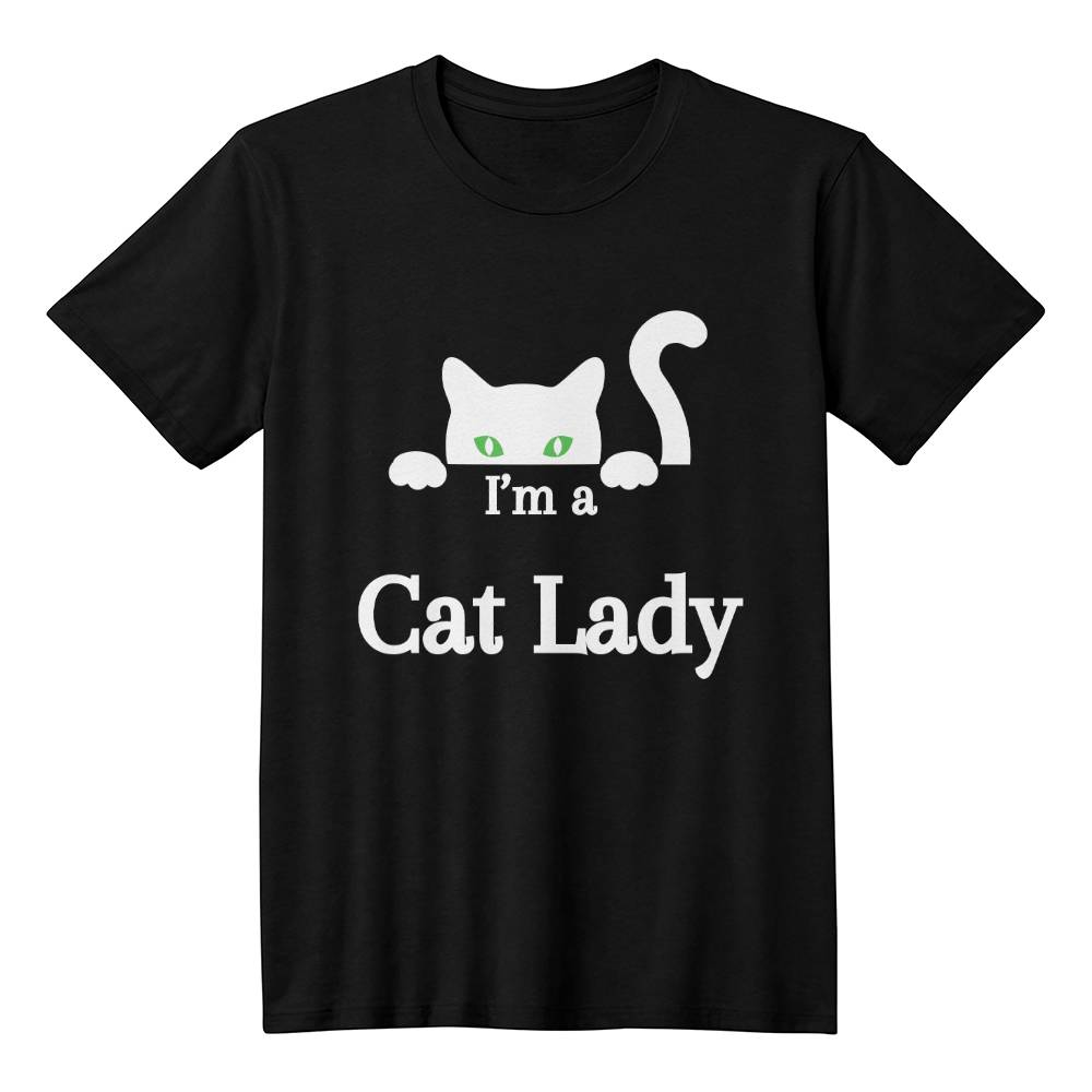 I'm A Cat Lady T-Shirt - Black Shirt