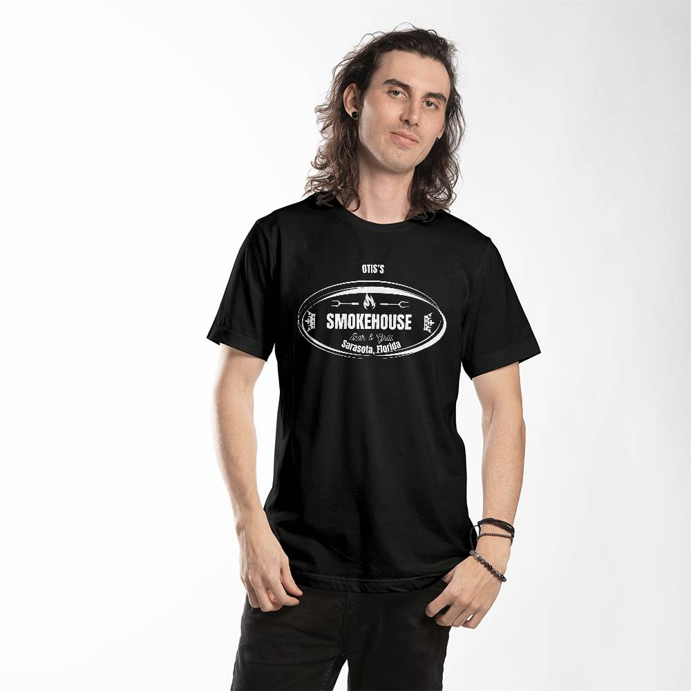 Personalized Smokehouse Summer T-Shirt - Black