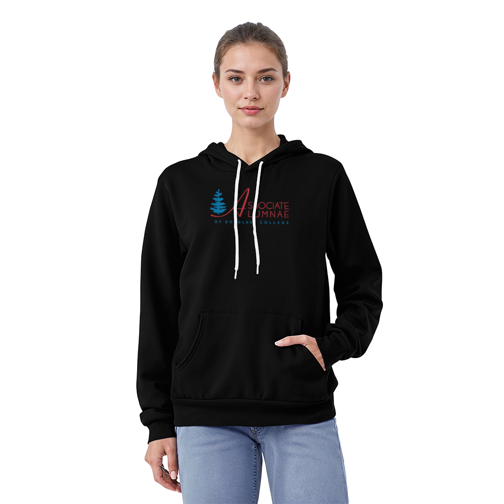 AADC Logo - Black Bella + Canvas Pullover Fleece Hoodie - 2