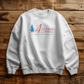 AADC Logo - Gildan, White Crewneck Sweatshirt -2