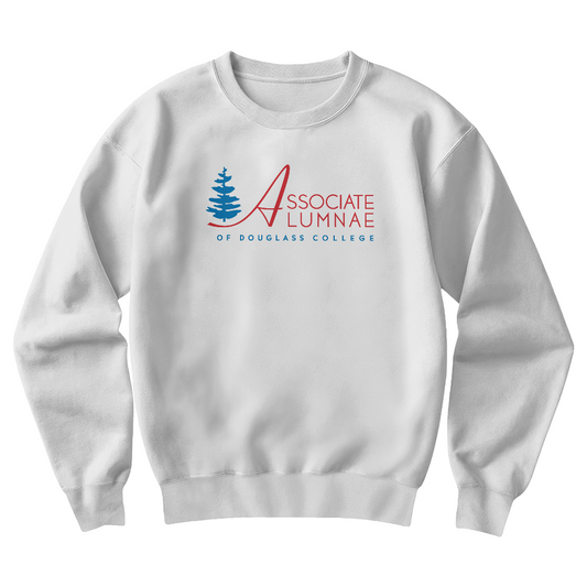 AADC Logo - Gildan, White Crewneck Sweatshirt -2