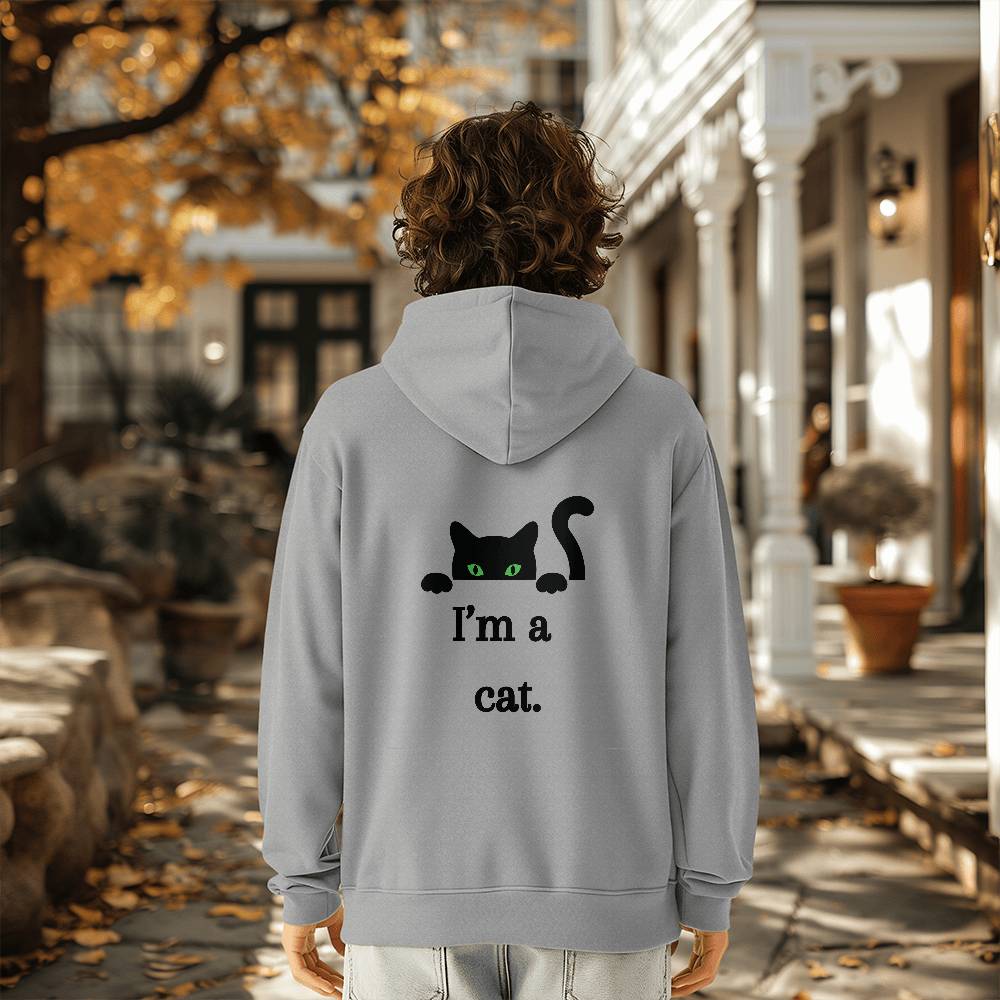 I am a cat Hoodie - Black Cat