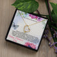 Forever Heart Mother Daughter Necklace for Mother's Day