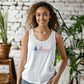 AADC Logo - Bella + Canvas , White Tank Top - 2