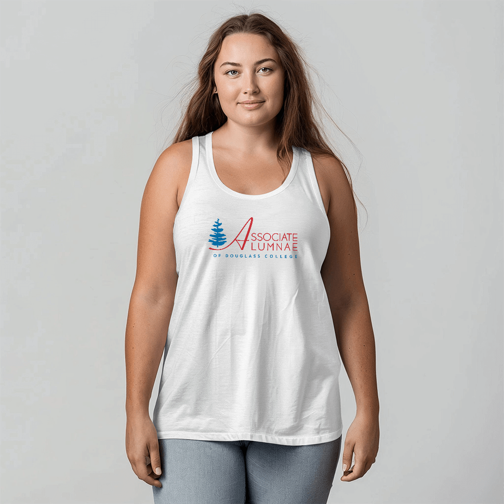 AADC Logo - Bella + Canvas , White Tank Top - 2