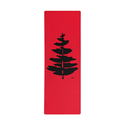 Douglass College Red Pine Tree - Red Yoga/Pilates Mat