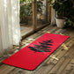 Douglass College Red Pine Tree - Red Yoga/Pilates Mat