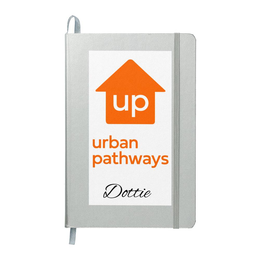 Urban Pathways Bound Journal - Orange Sample