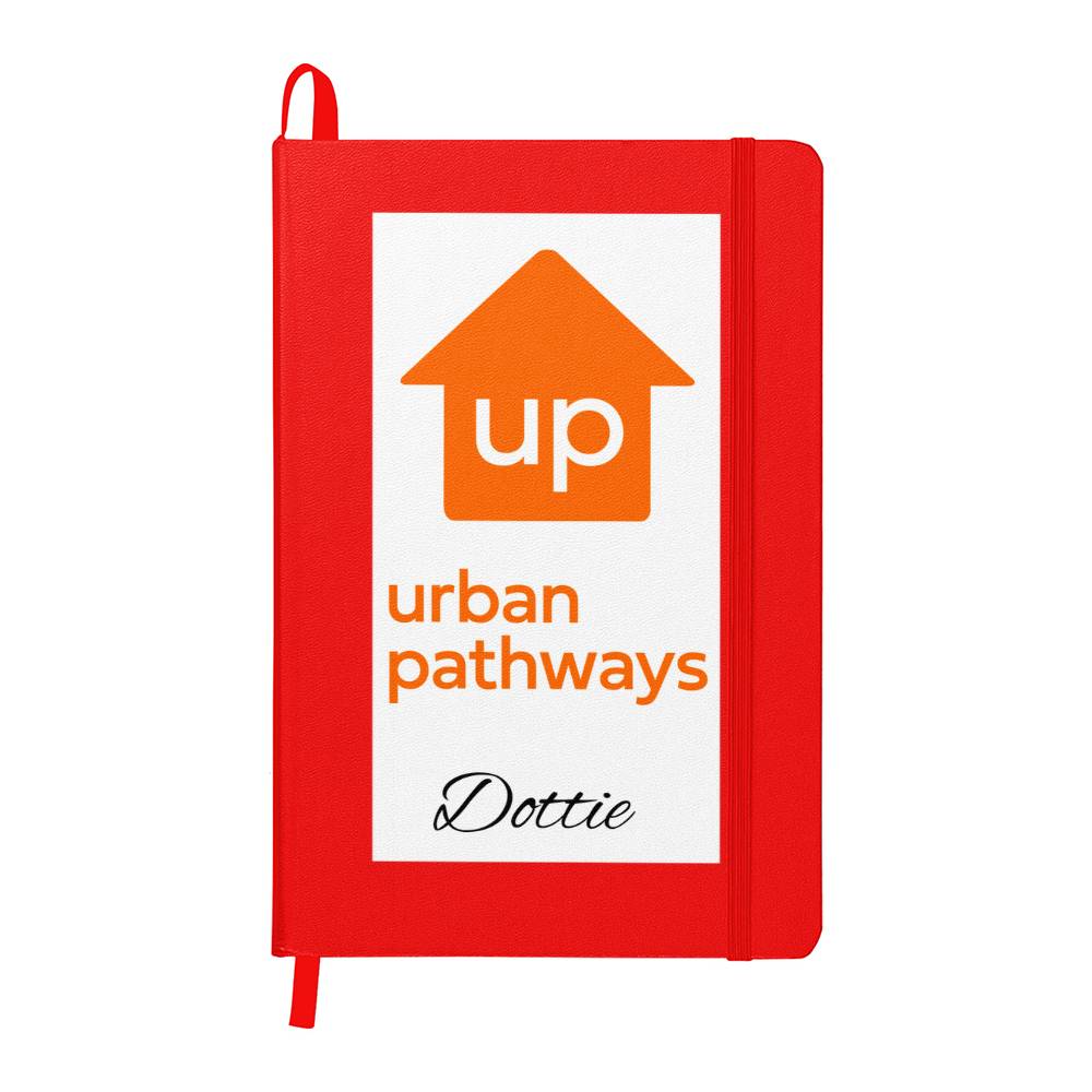 Urban Pathways Bound Journal - Orange Sample