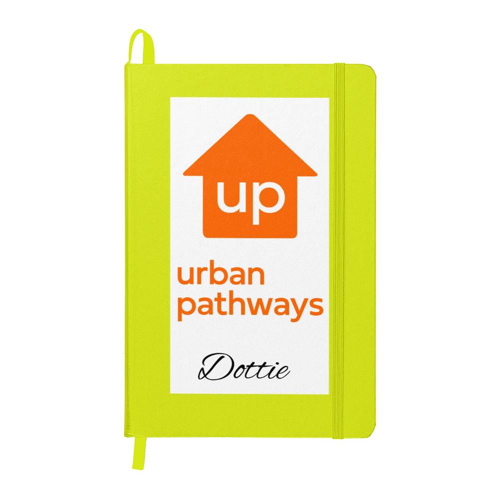 Urban Pathways Bound Journal - Orange Sample