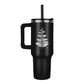 Douglass College Fir Tree Logo 40 oz  Tumbler