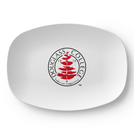 Douglass College Seal Serving Platter