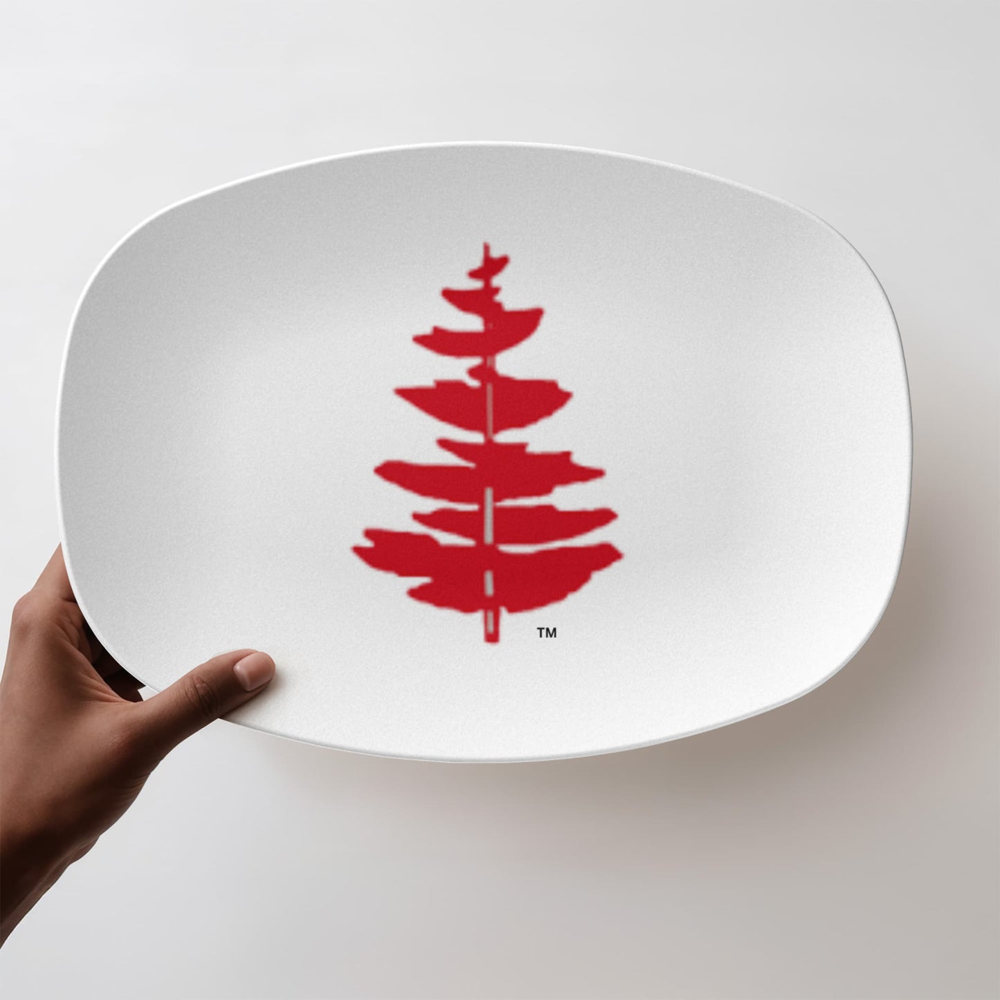 Douglass College Fir Tree Serving Platter