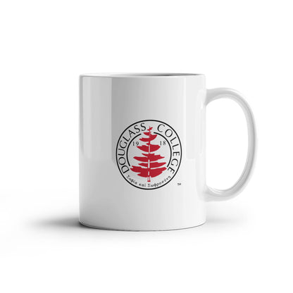 Douglass Collge Seal 11 oz White Mug