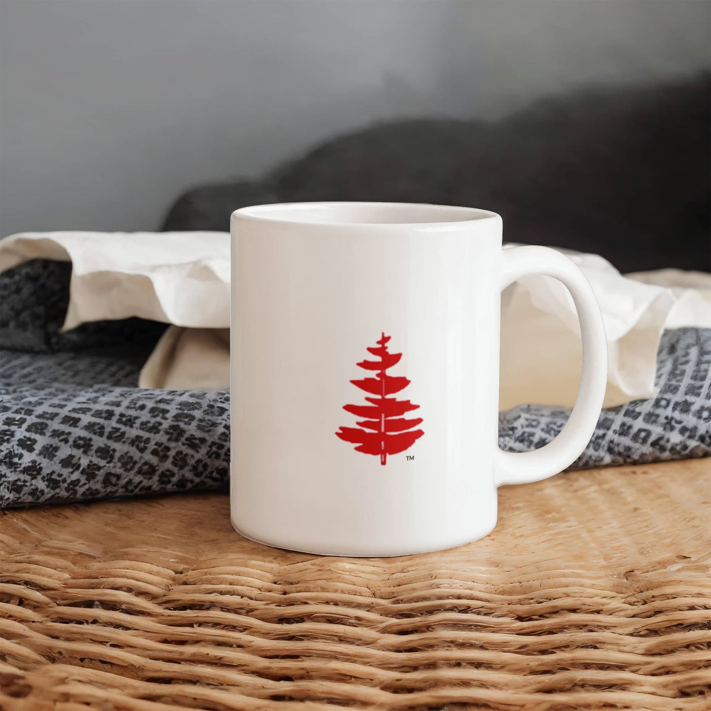 Douglass Fir Tree White 11 oz Mug