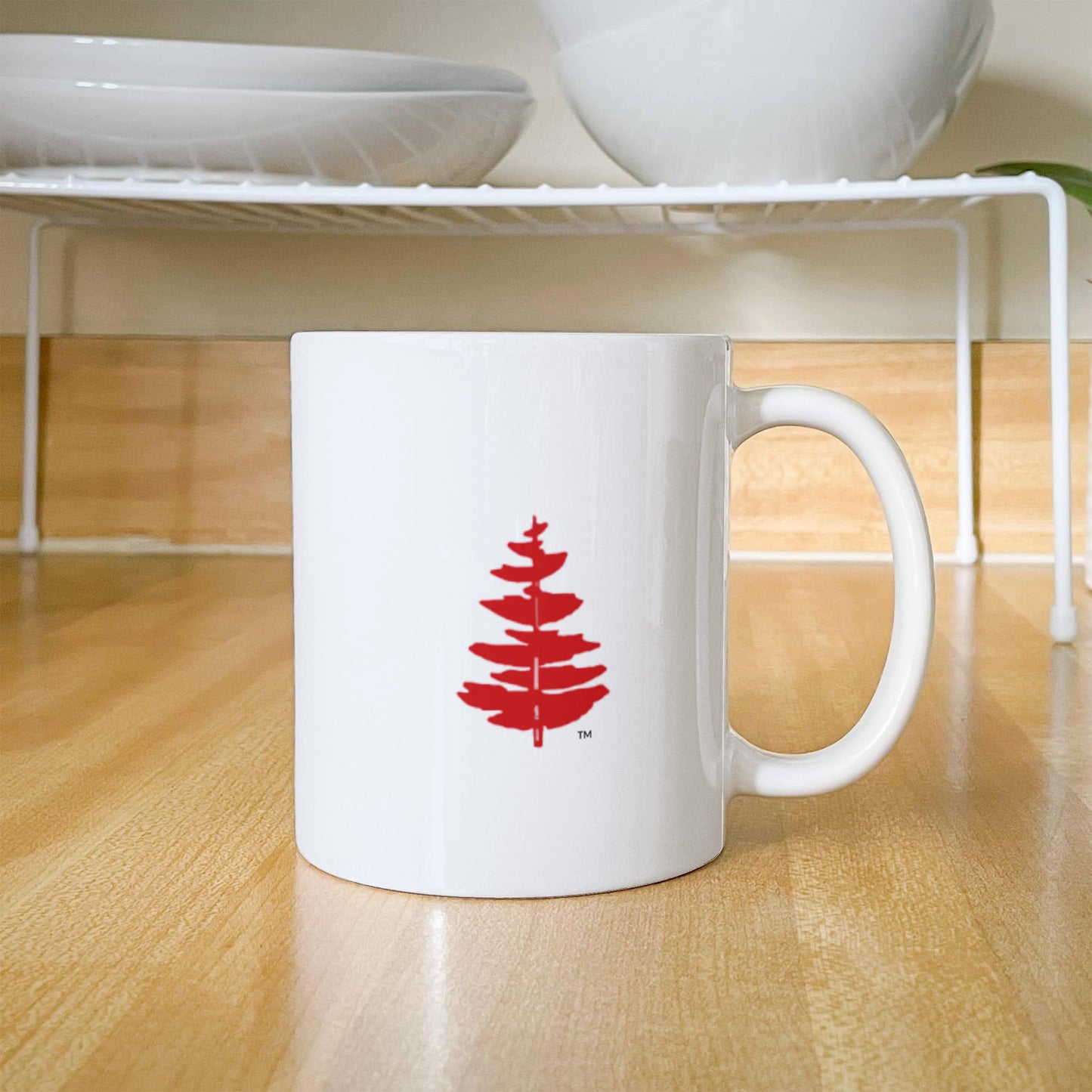 Douglass Fir Tree White 11 oz Mug