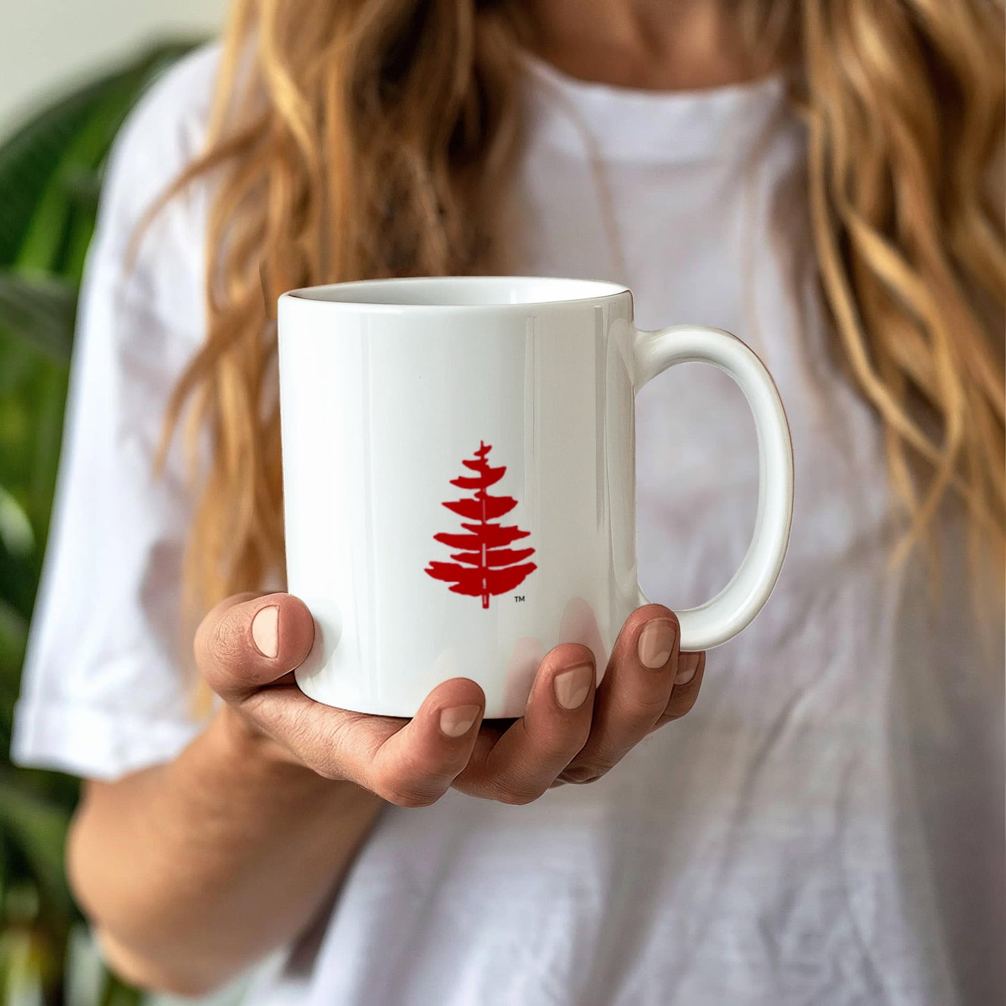 Douglass Fir Tree White 11 oz Mug