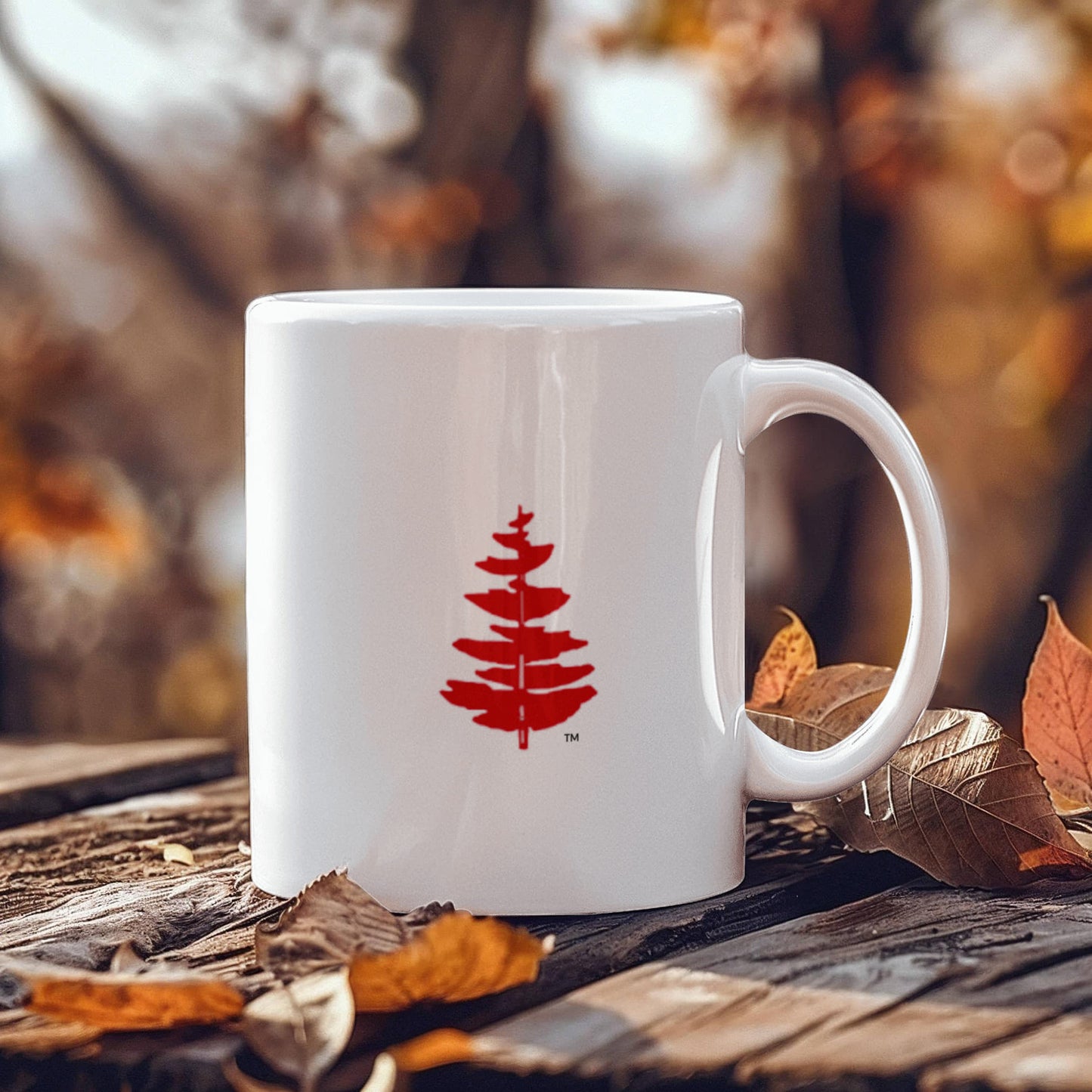 Douglass Fir Tree White 11 oz Mug
