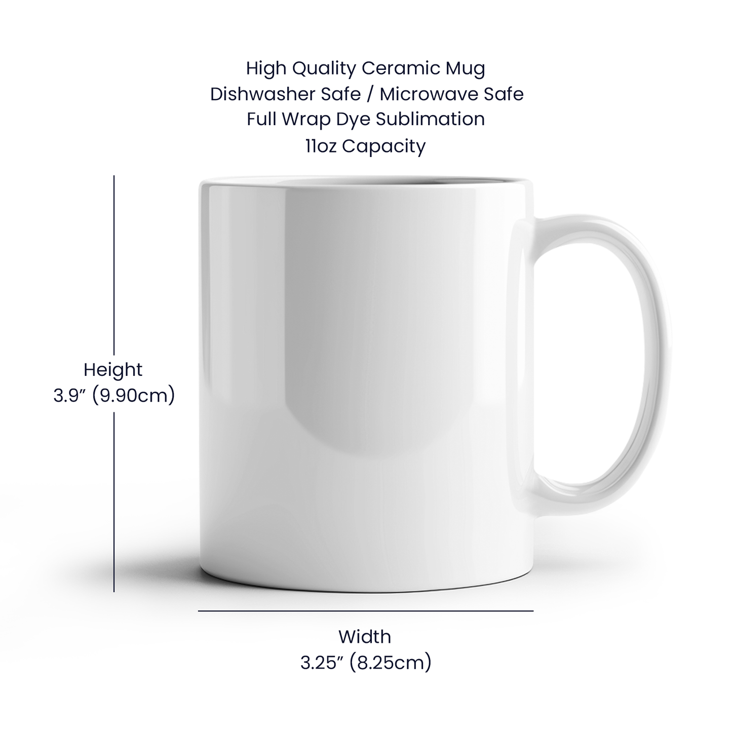 Douglass Collge Seal 11 oz White Mug