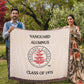 DOUGLASS COLLEGE VANGUARD ALUMNUS WOVEN BLANKET Throw - CLASS OF 1975