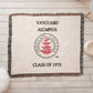 DOUGLASS COLLEGE VANGUARD ALUMNUS WOVEN BLANKET Throw - CLASS OF 1975