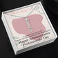 Vertical Name Necklace for Administrative Professionals' Day